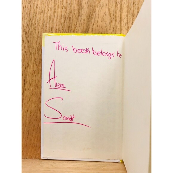 Nancy Drew Mystery Stories Hardcover The Haunted Bridge #15 Writing Inside Cover - Picture 4 of 4